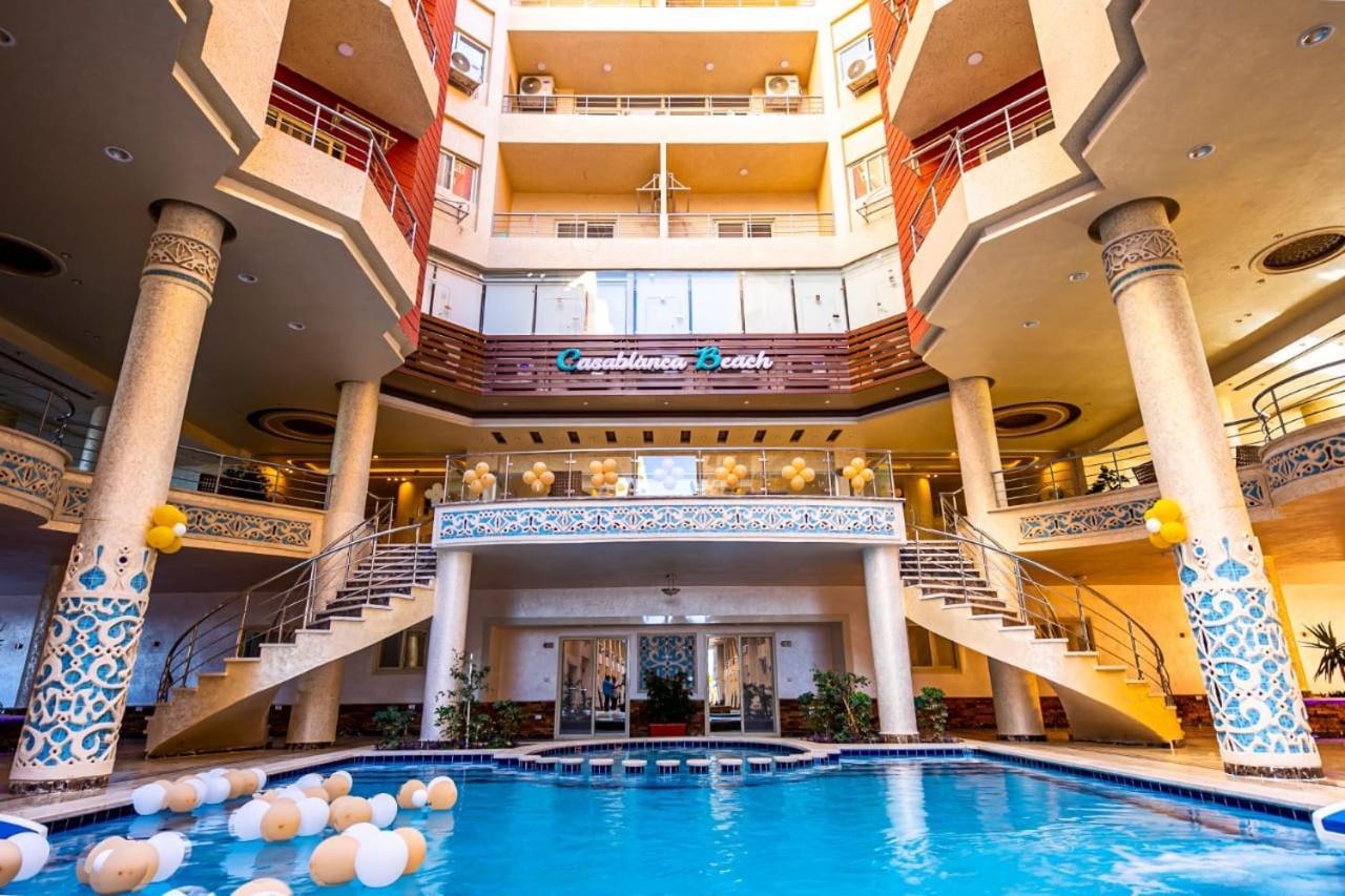 Casablanca Beach For Families And Couples Only Aparthotel Hurghada Bagian luar foto