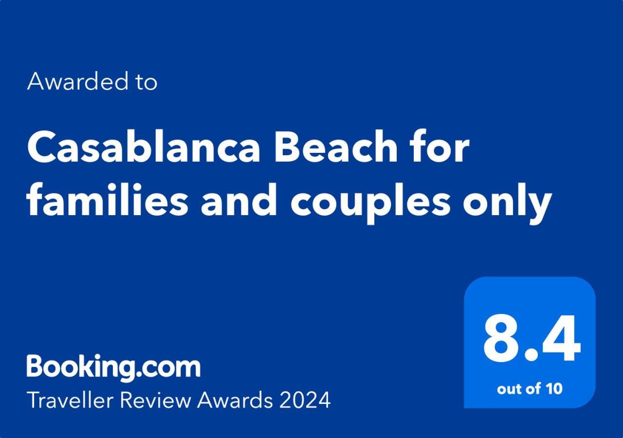 Casablanca Beach For Families And Couples Only Aparthotel Hurghada Bagian luar foto